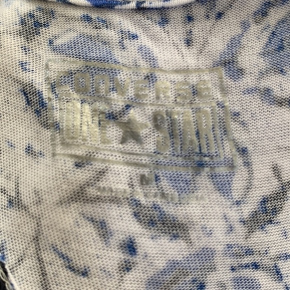 EUC Converse Floral Razorback Twist Jersey Knit Tank Top - Picture 6 of 8